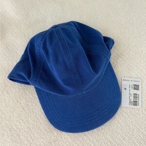 Lululemon Unisex Baseball Hat Cap Logo Cobalt Blue L/XL